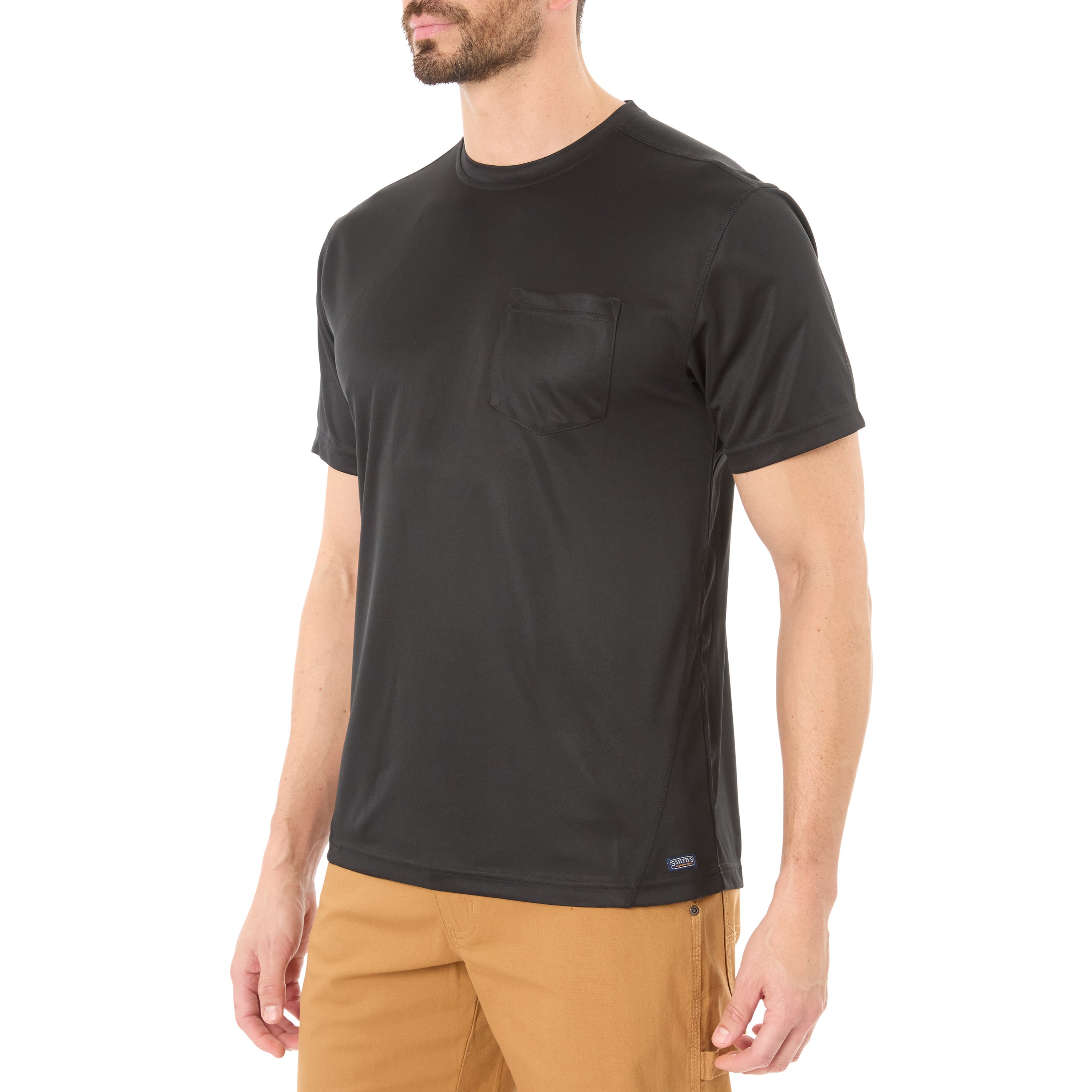  Smith's Workwear Performance Pocket Tee - Lime - Bonton