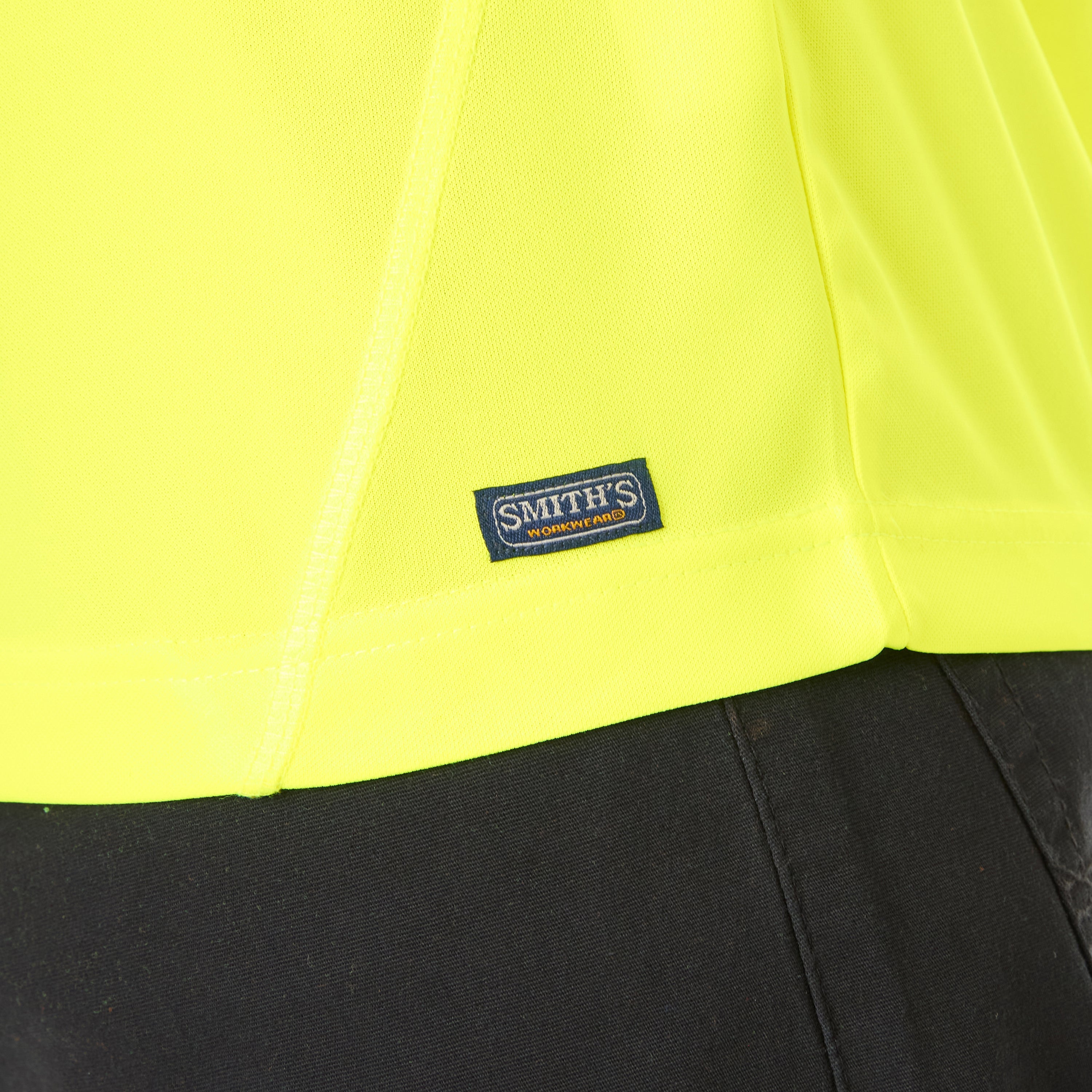  Smith's Workwear Performance Pocket Tee - Lime - Bonton