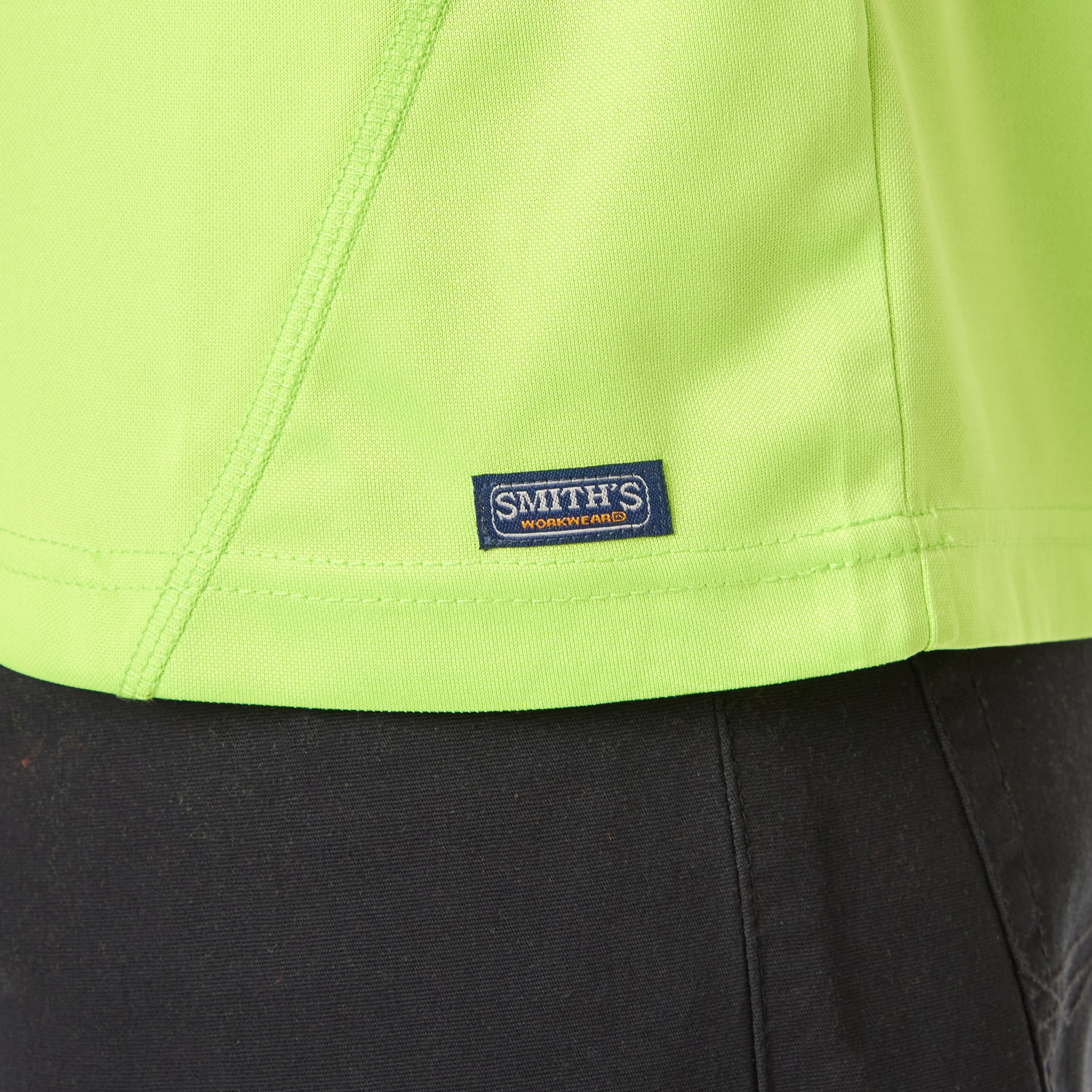  Smith's Workwear Performance Pocket Tee - Lime - Bonton