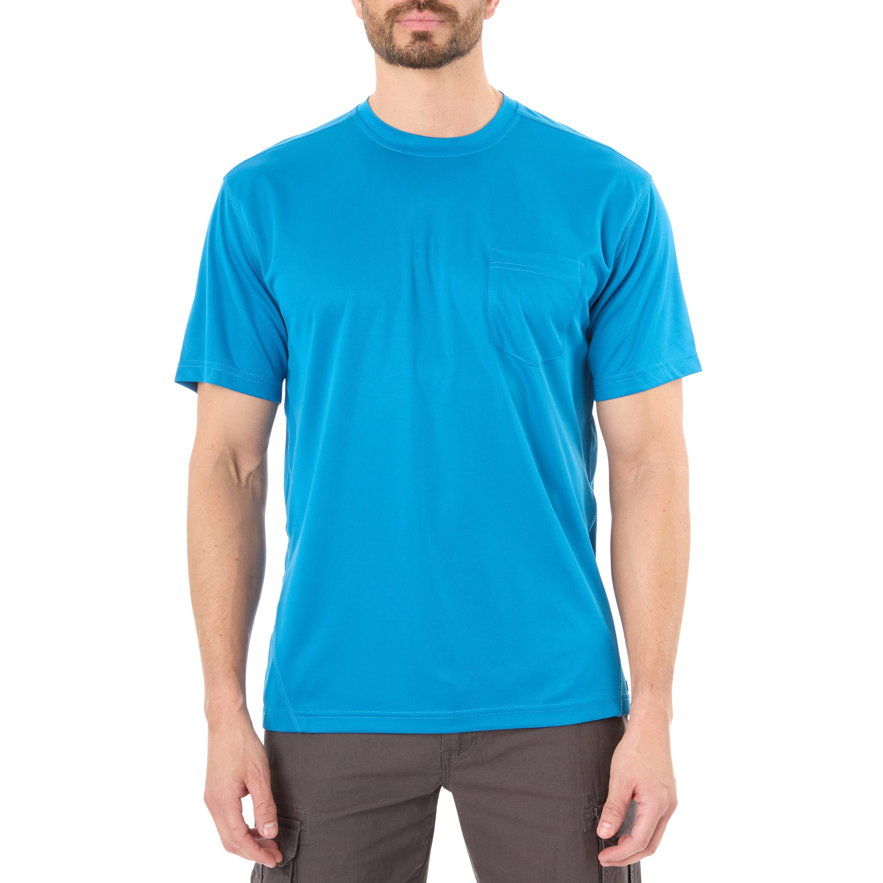  Smith's Workwear Performance Pocket Tee - Lime - Bonton