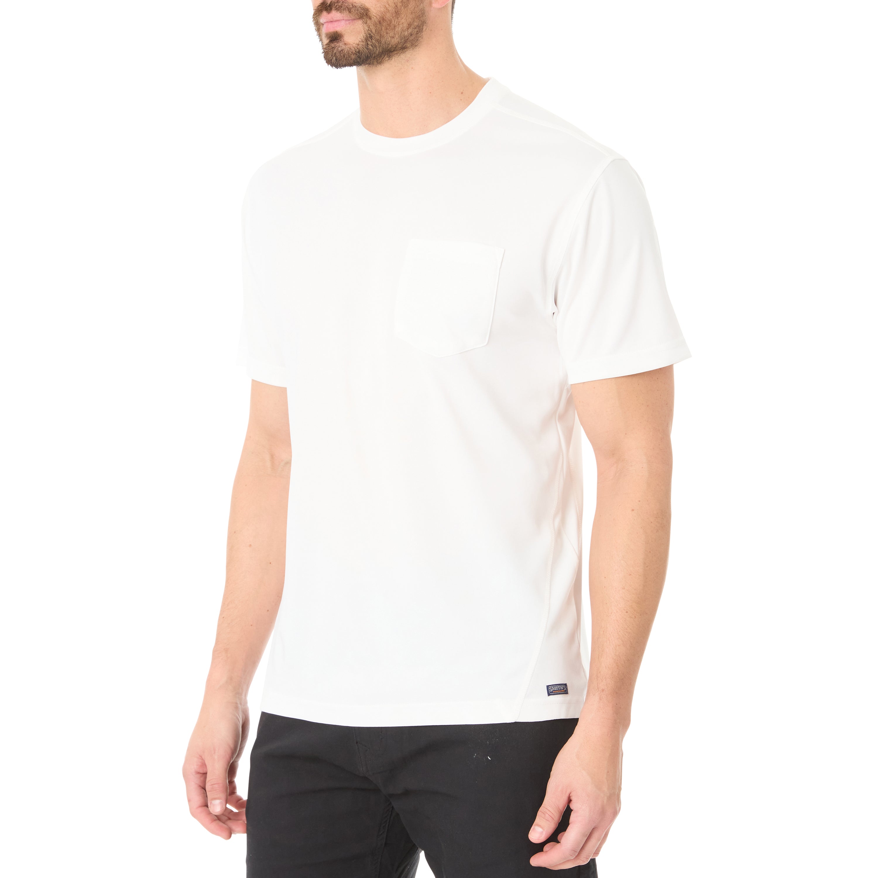  Smith's Workwear Performance Pocket Tee - Laser Orange - Bonton