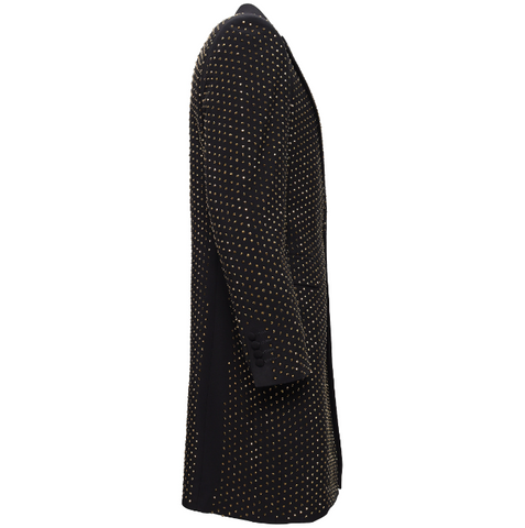 Sparkle the Night Away Long Blazer BLACK/GOLD