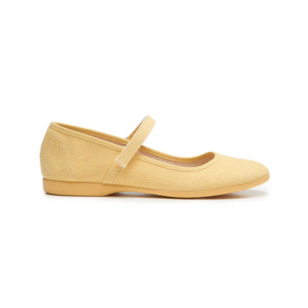  Childrenchic Classic Canvas Mary Janes - Gold - Bonton