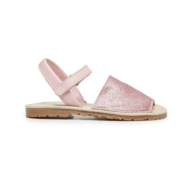  Childrenchic Leather Sandals - Nude - Bonton