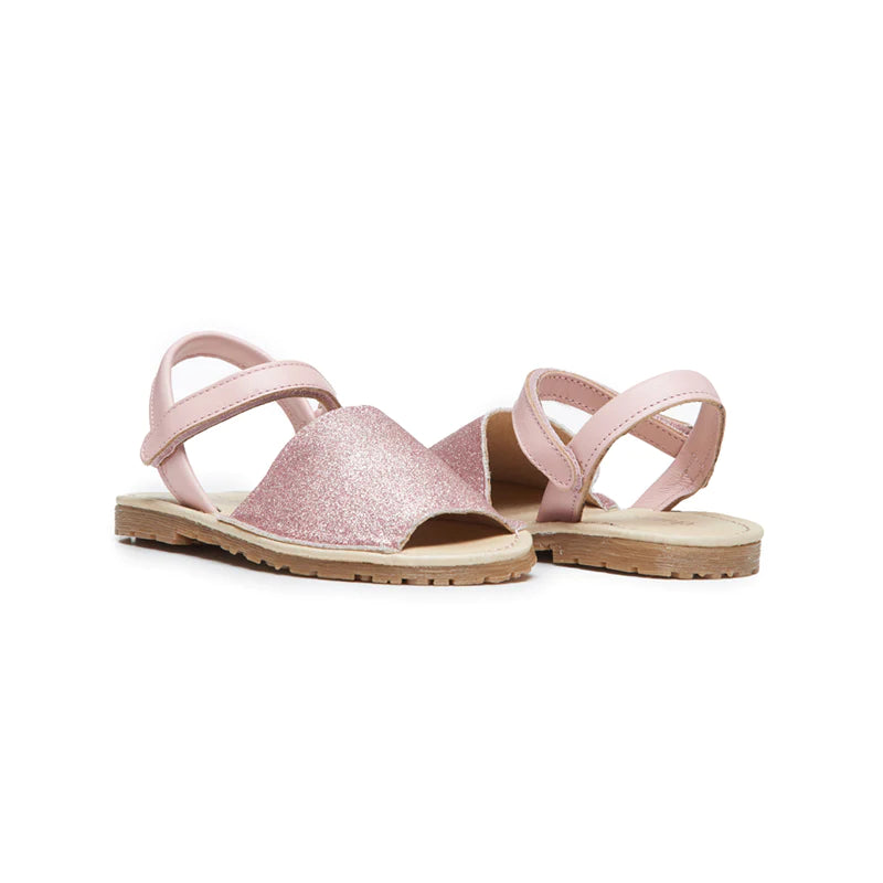  Childrenchic Leather Sandals - Silver - Bonton