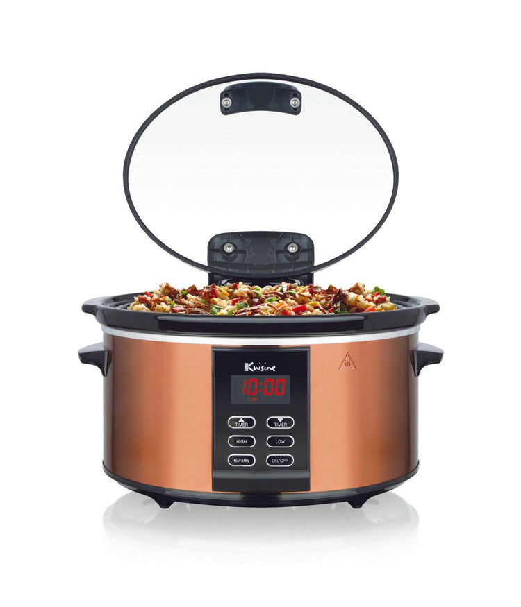 Electric Slow Cooker Copper
