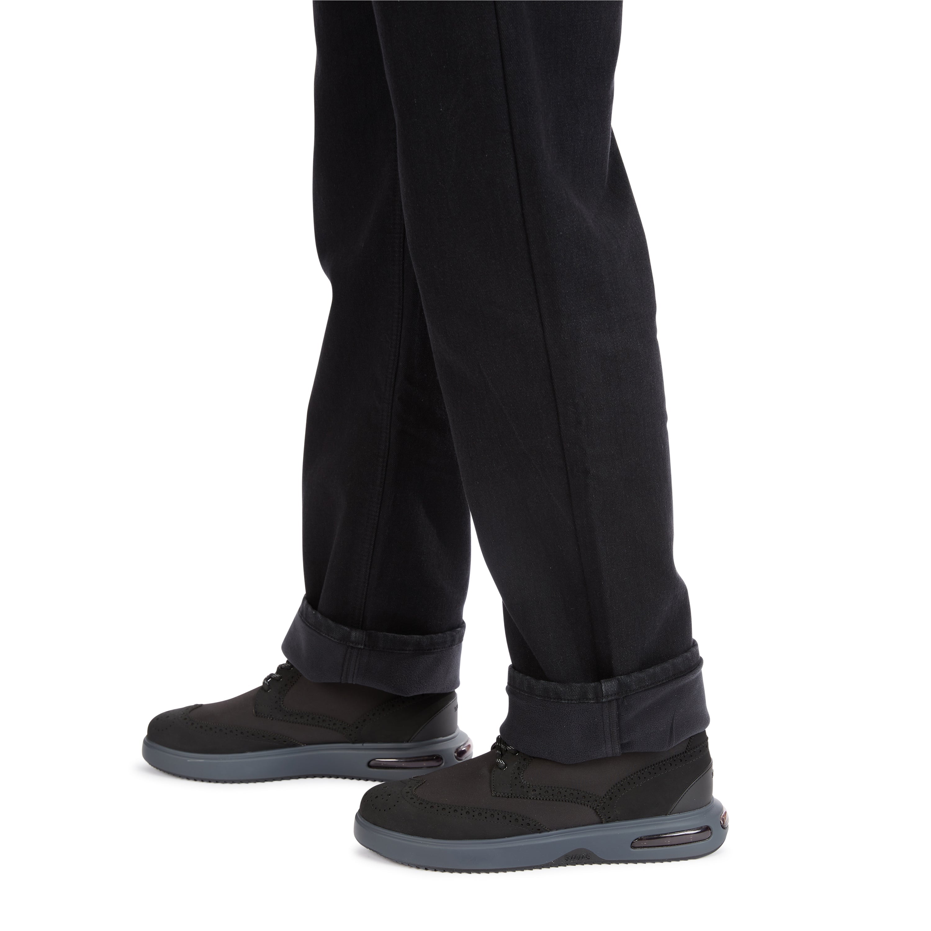  Smith's Workwear Fleece-Lined Stretch 5-Pocket Jean - Black - Bonton