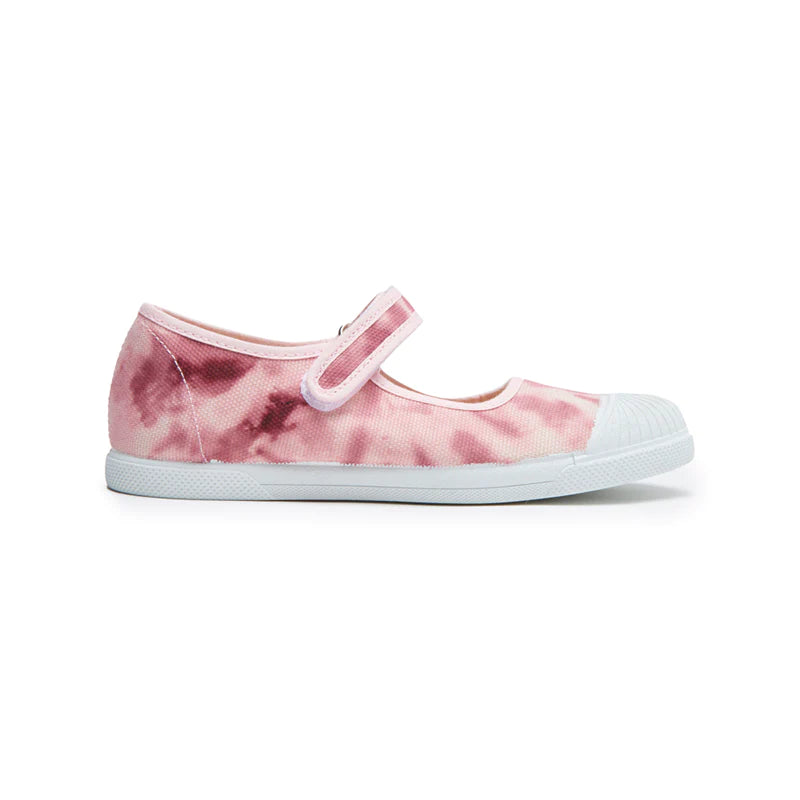  Childrenchic Canvas Mary Jane Sneakers - Flowers - Bonton