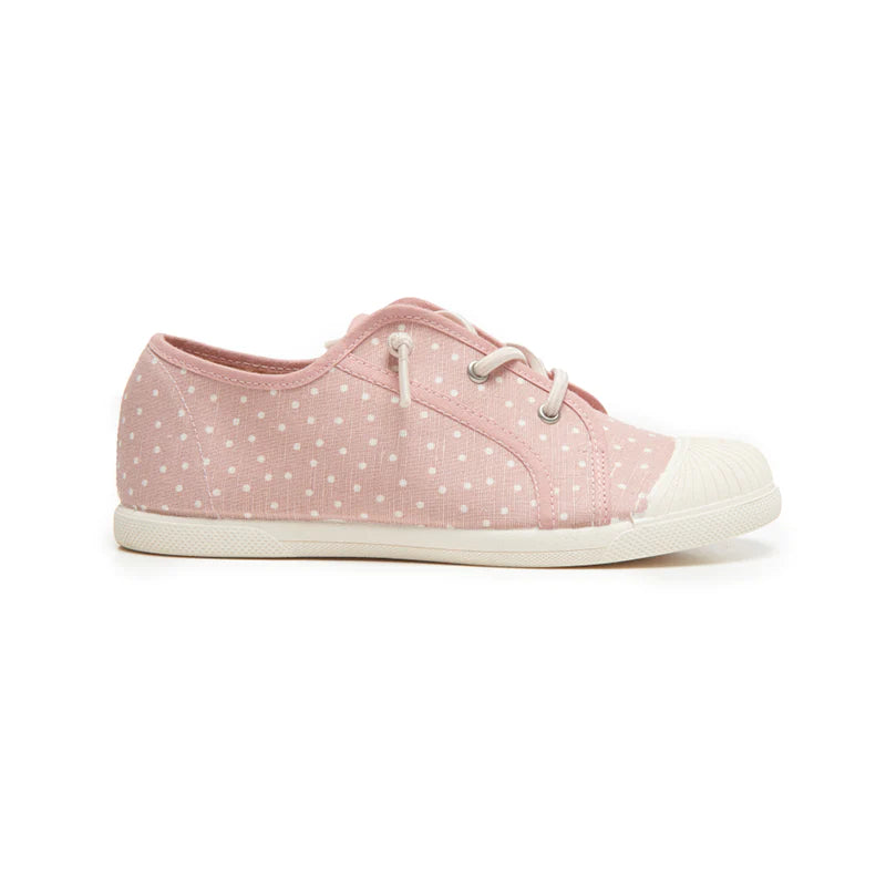  Childrenchic Canvas Elastic Sneaker - Pink - Bonton