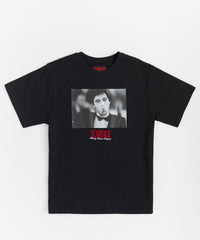 Scarface Embroidered Short Sleeve Tee - Black