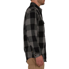 Pocket Flannel Button-Up Shirt