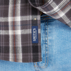 Plaid Pocket Flannel Button-Up Shirt