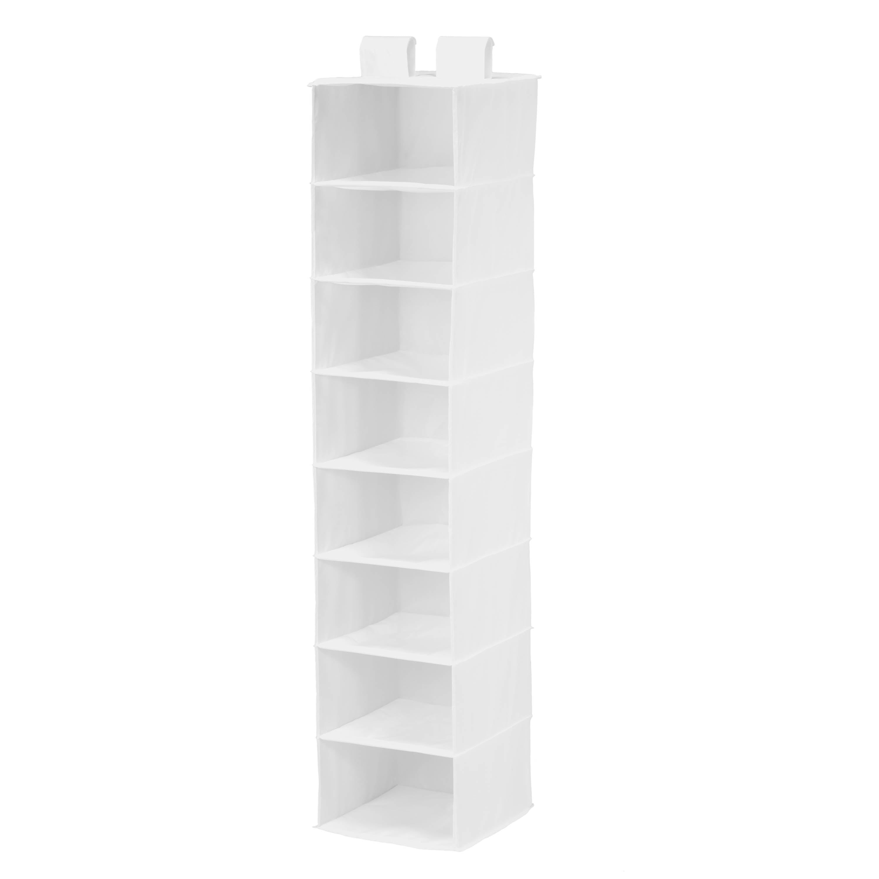  Honey-Can-Do 8 Shelf Hanging Closet Organizer - White - Bonton