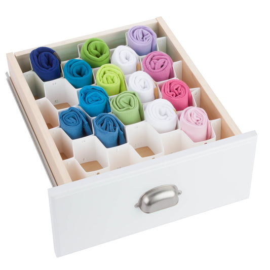 Modular Plastic Drawer Organizer for Clothes