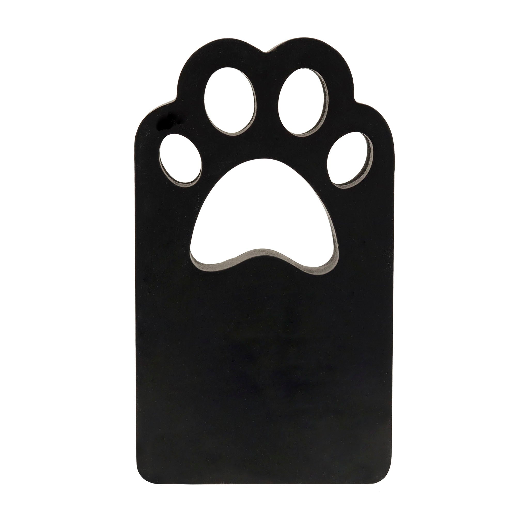  Paris Loft Stay Pawsitive Wood Pet Sign - Black - Bonton