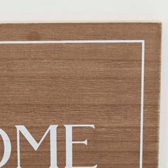 Our First Home Farmhouse Wood Wall Plaque