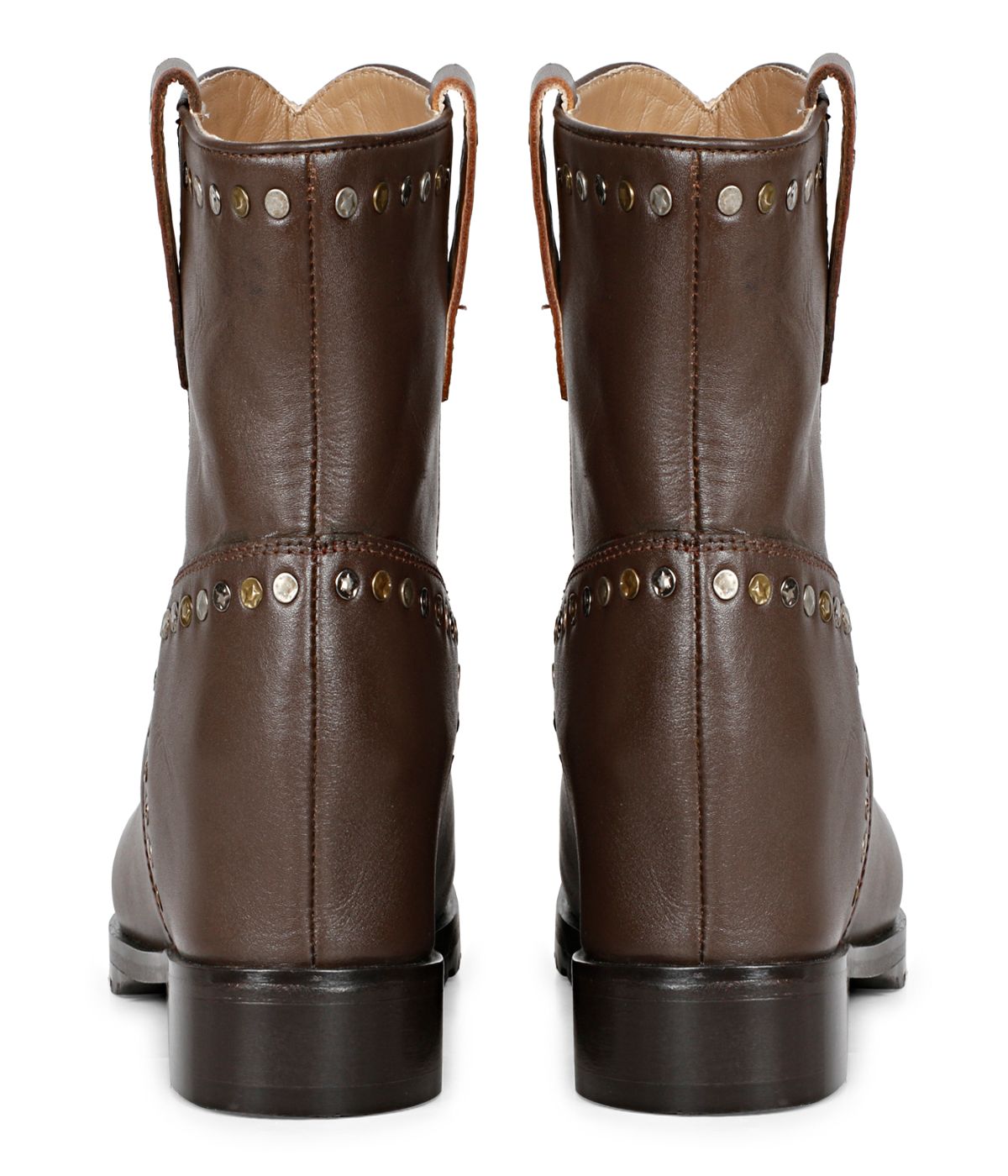 Saint G Noemi Ankle Boots Brown