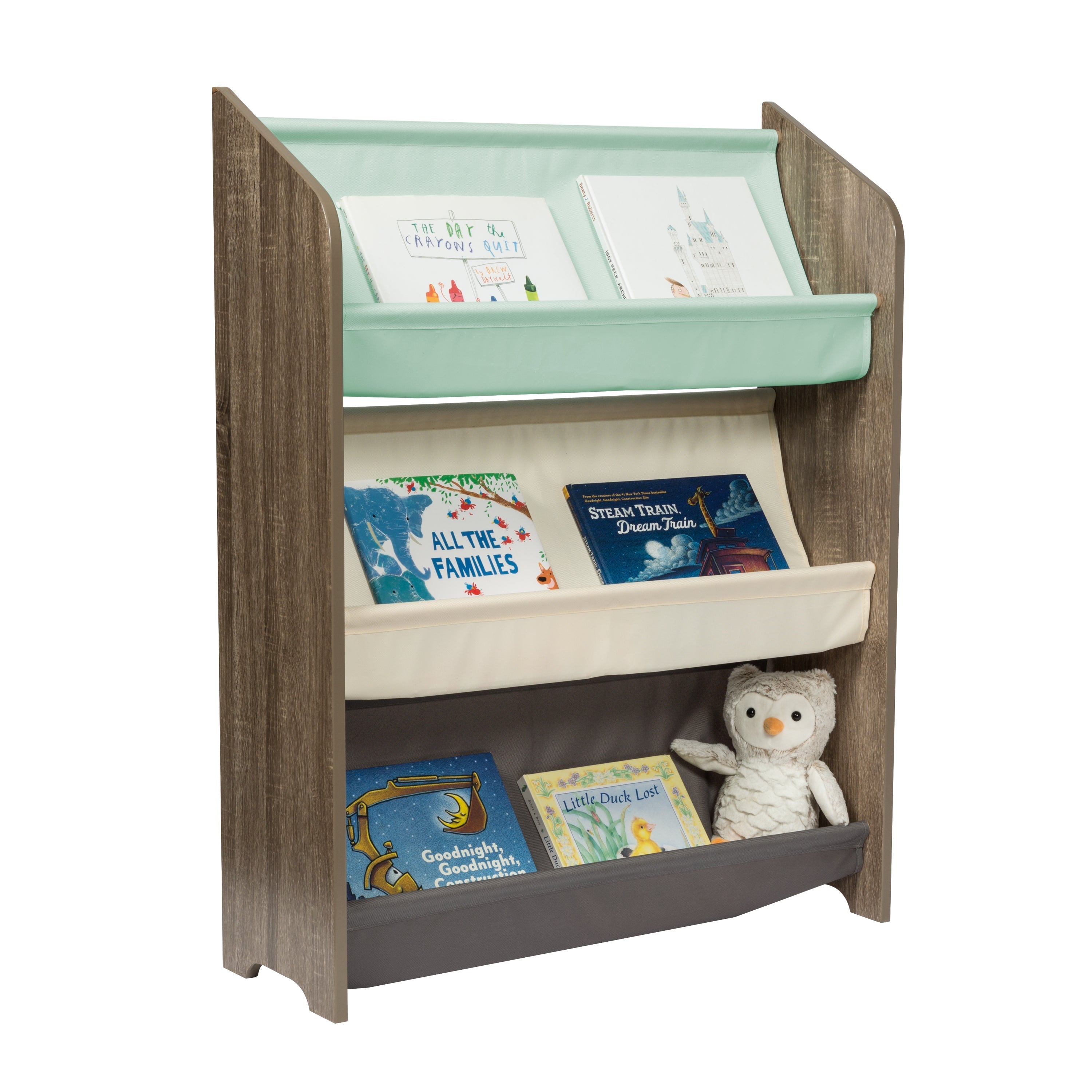  Honey-Can-Do Kids Book Rack - Assorted - Bonton