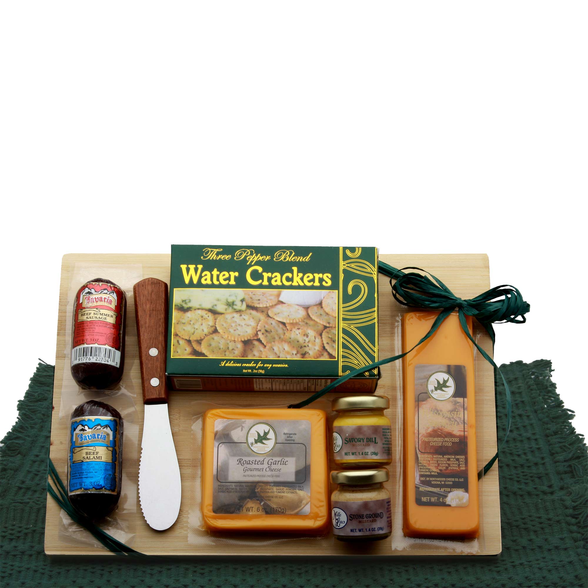  GBDS Classic Selections Meat & Cheese Board - meat and cheese gift baskets - Multi - Bonton