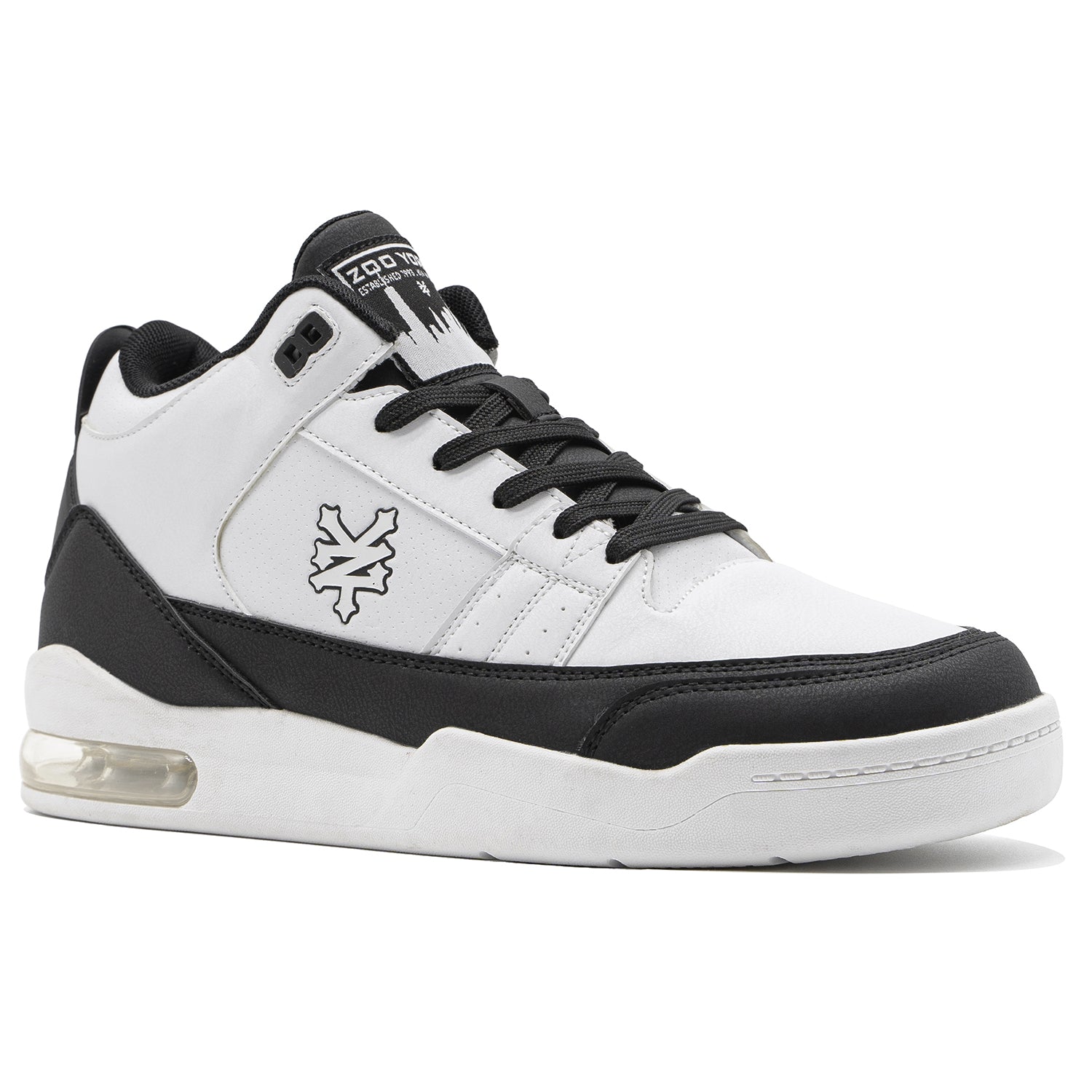  Zoo York Skywalker Sneaker - White Black - Bonton