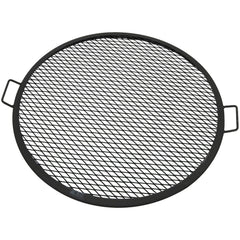 Heavy-Duty Steel Round X-Marks Fire Pit Cooking Grilling BBQ Grate