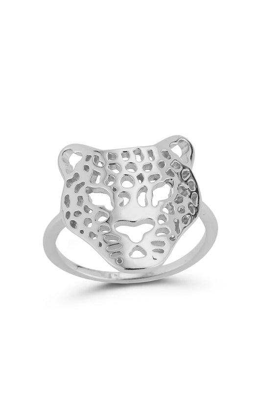 Tiger Ring Silver