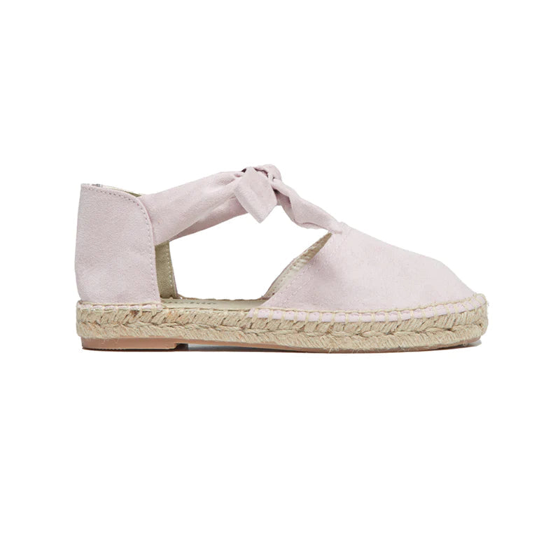  Childrenchic Suede Espadrille - Light Pink - Bonton