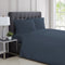 Solid 310 Thread Count Cotton Sheet Set Blue