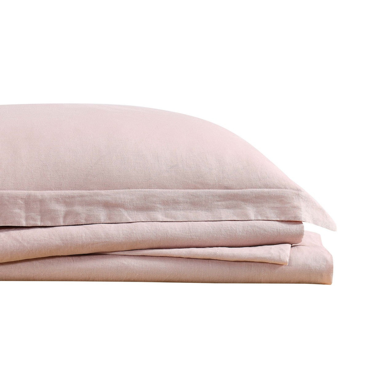  Brooklyn Loom Linen Sheet Set Blush - Blush - Bonton