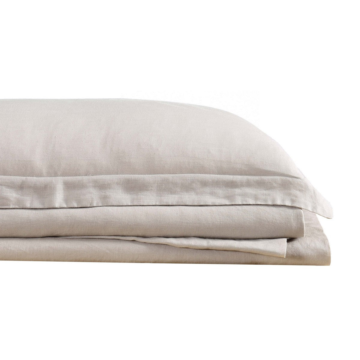  Brooklyn Loom Linen Sheet Set Natural - Natural - Bonton