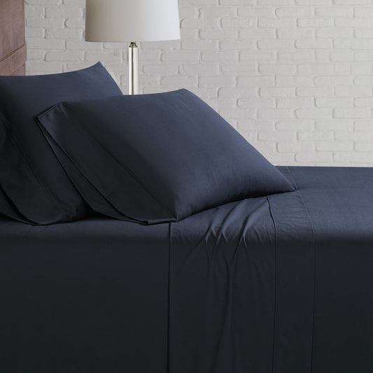 Classic Cotton Sheet Set Black