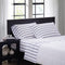 Ticking Stripe Sheet Set White/Navy