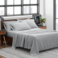 Solid Sheet Set Light Grey