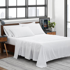 Solid Sheet Set White