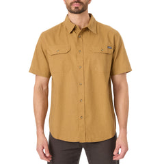 Sandwashed Short Sleeve Work Shirt