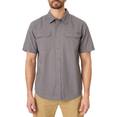 Sandwashed Short Sleeve Work Shirt