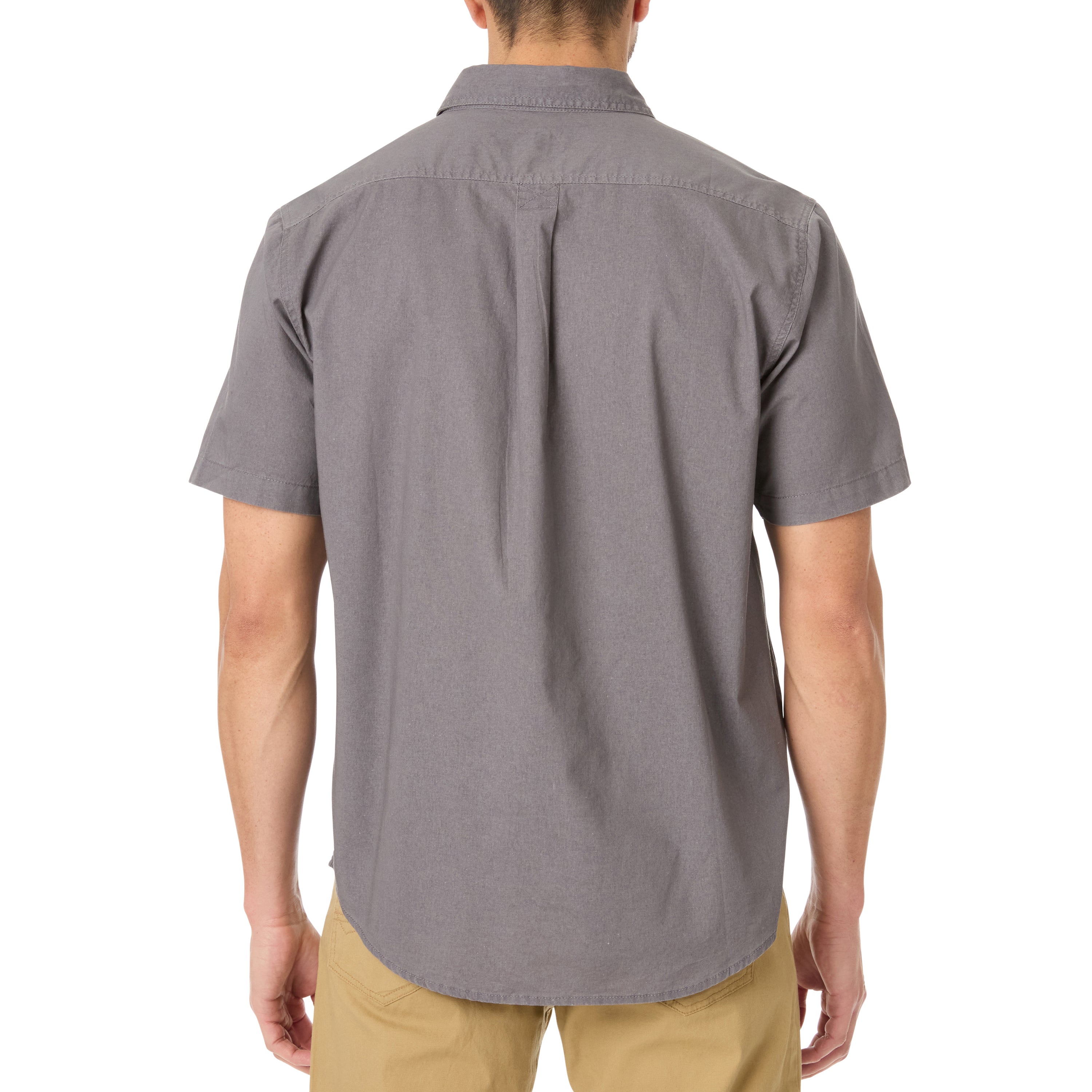  Smith's Workwear Sandwashed Short Sleeve Work Shirt - Sandwashed Sage - Bonton