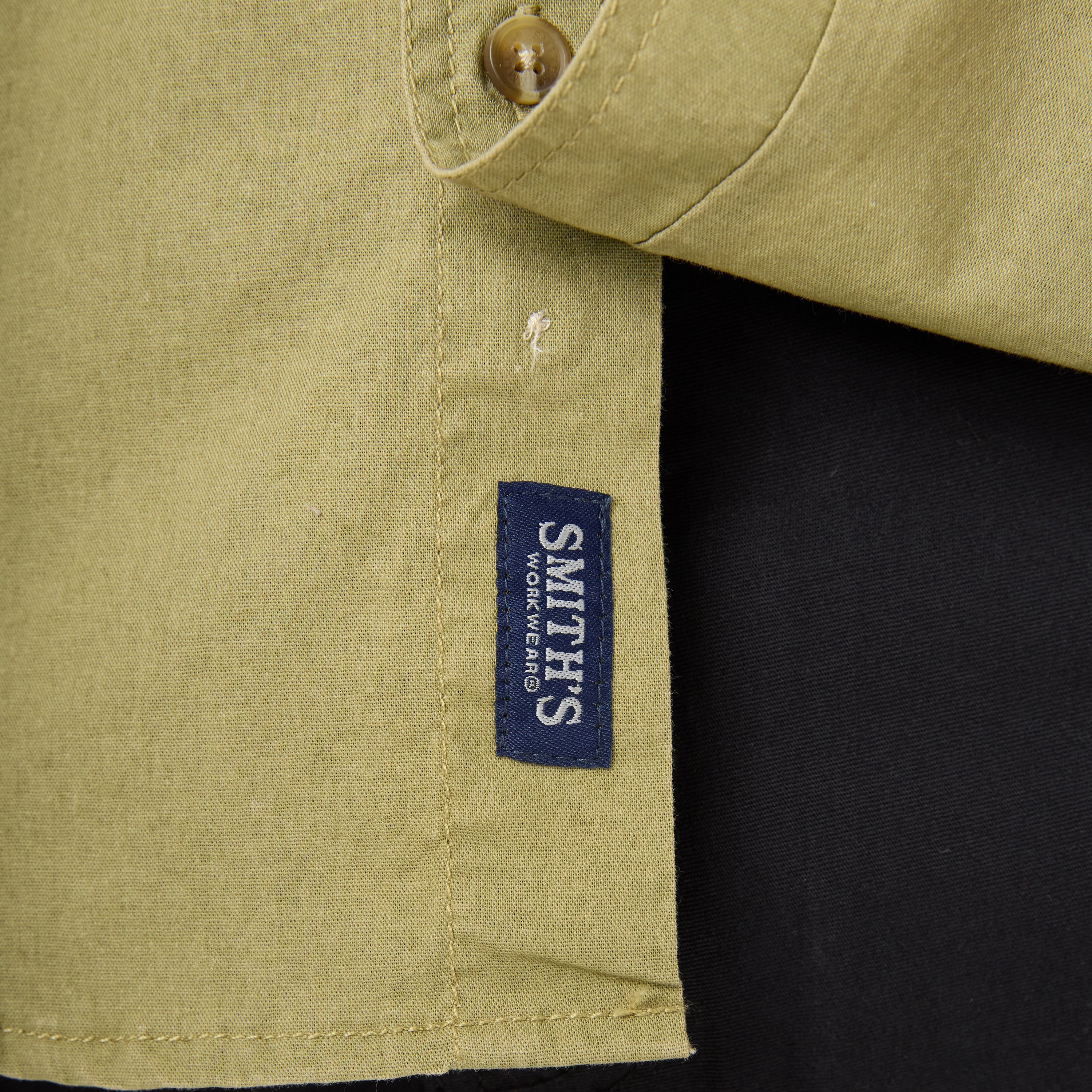  Smith's Workwear Sandwashed Short Sleeve Work Shirt - Sandwashed Sage - Bonton