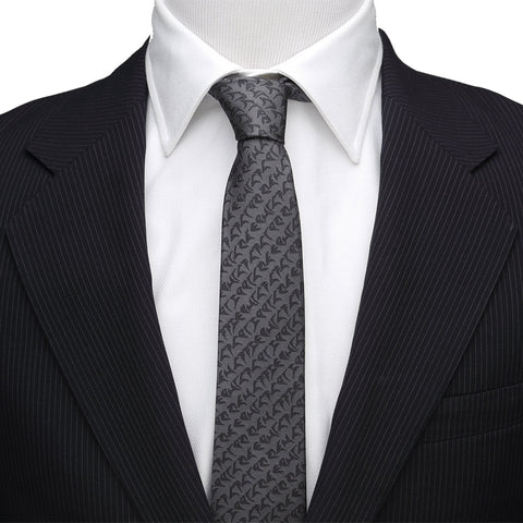 Klingon Gray Men's Tie