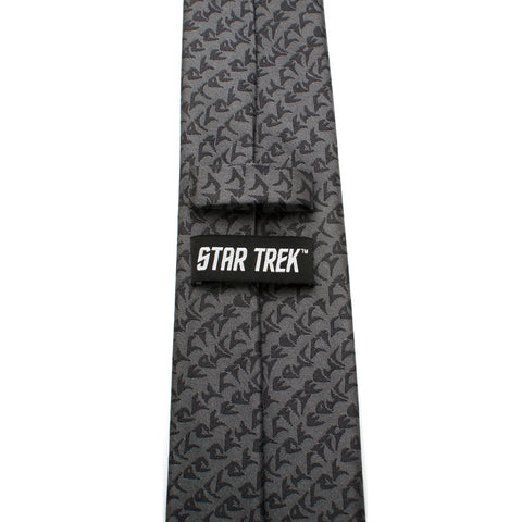 Klingon Gray Men's Tie