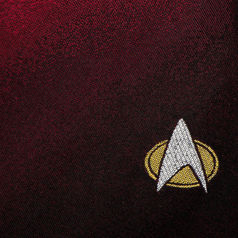 TNG Shield Red Ombre Men's Tie