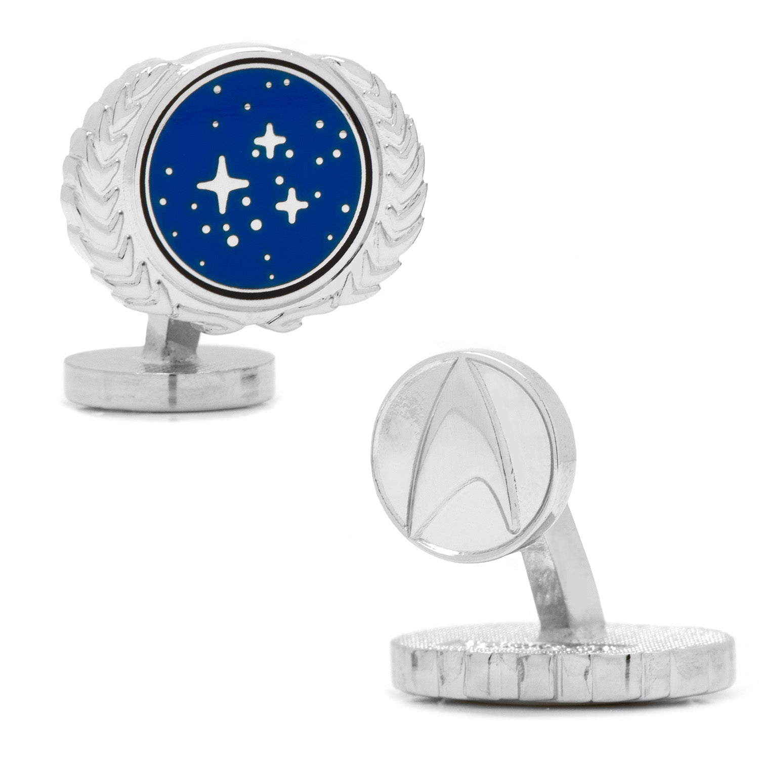  Cufflinks Star Trek UFP Cufflinks - Default Title - Bonton