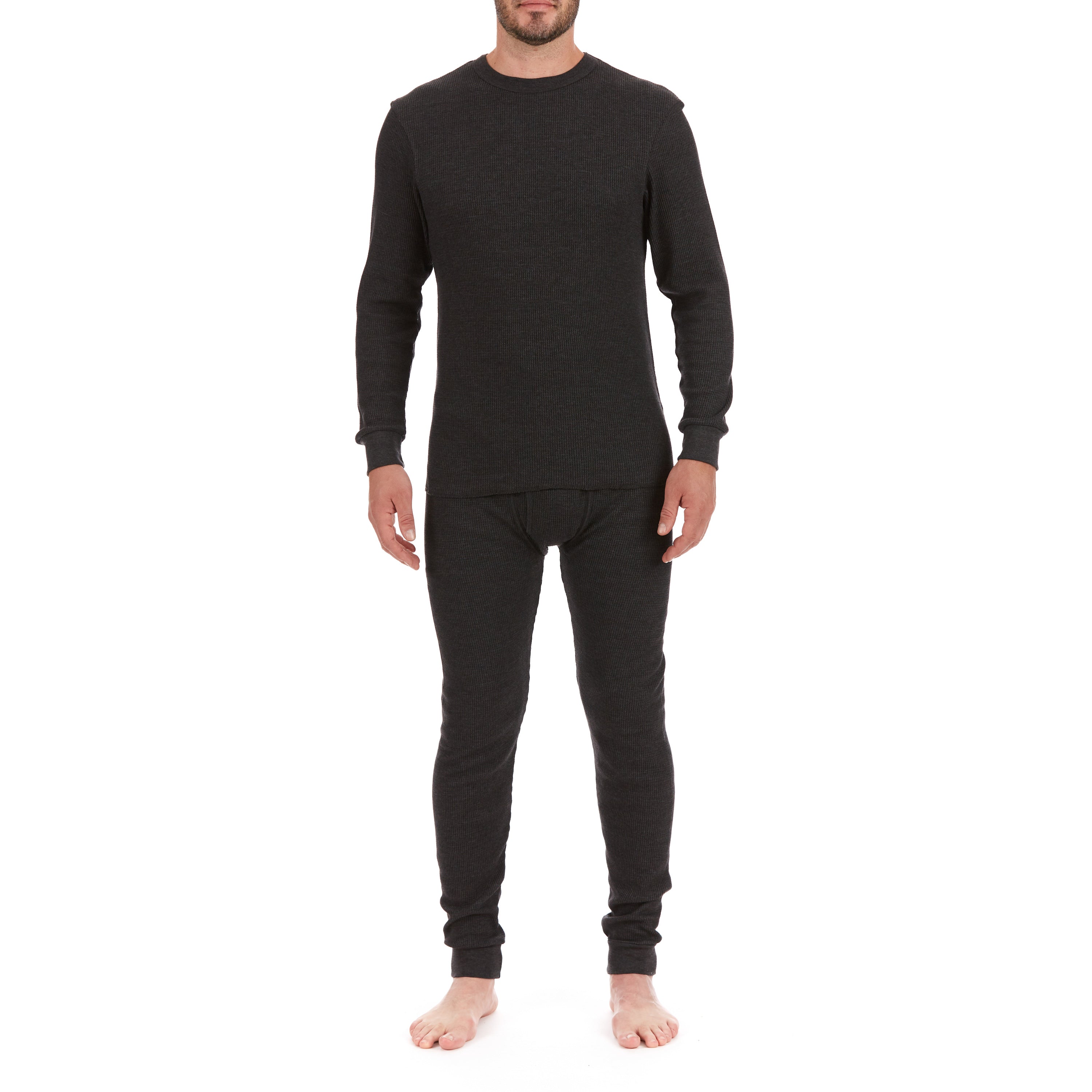  Smith's Workwear Thermal Underwear Set - Black - Bonton