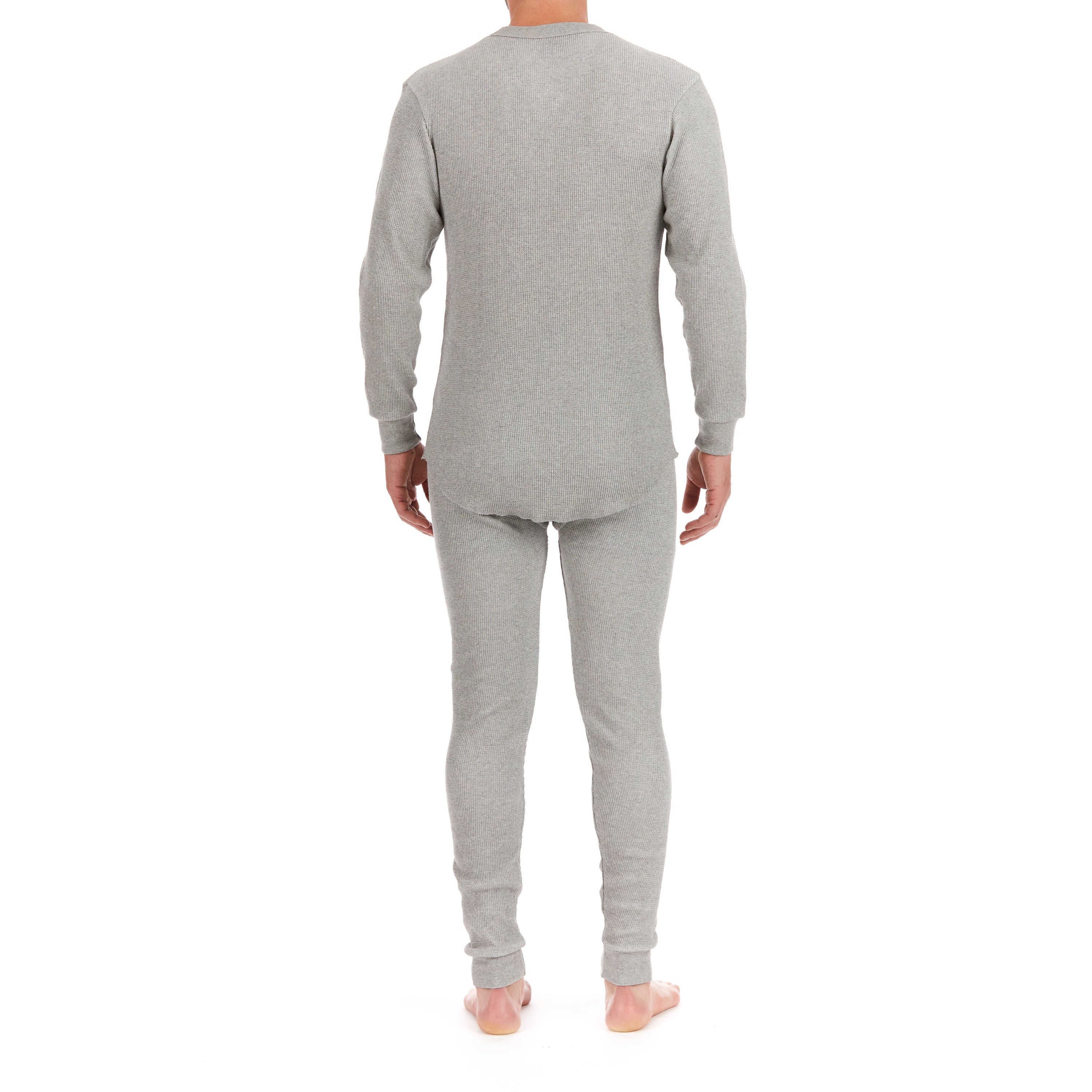  Smith's Workwear Thermal Underwear Set - Charcoal Heather - Bonton