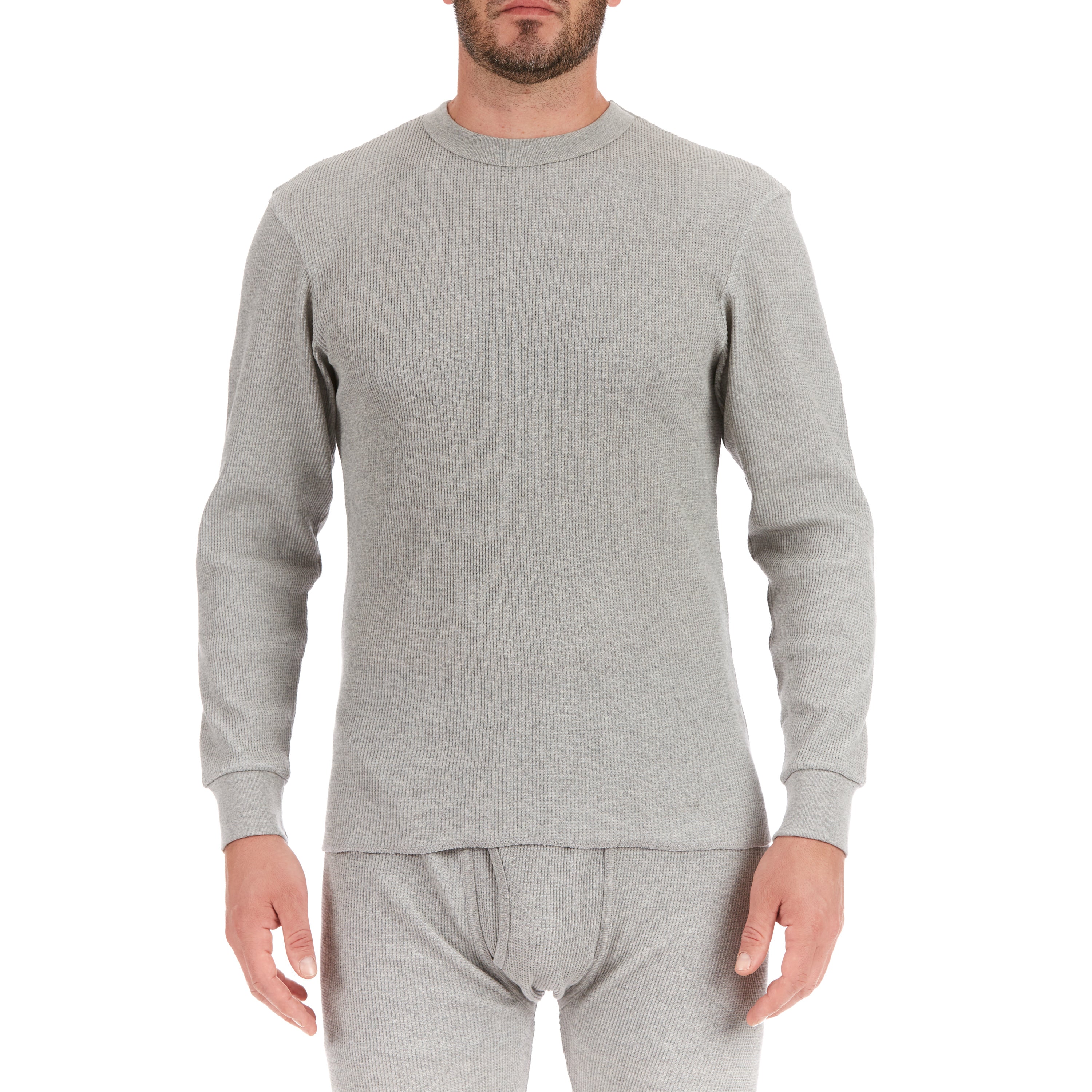  Smith's Workwear Thermal Underwear Set - Heather Grey - Bonton