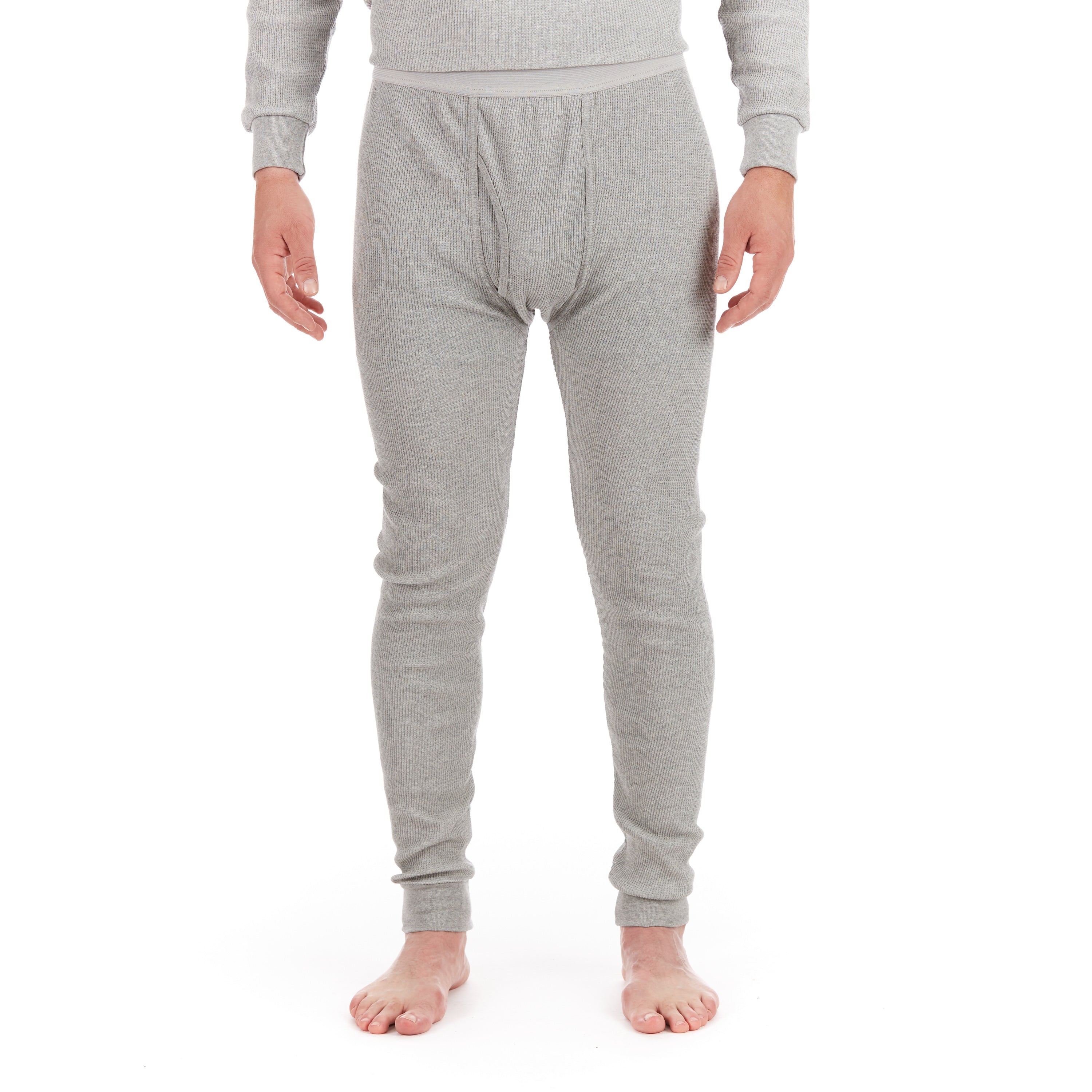  Smith's Workwear Thermal Underwear Set - Heather Grey - Bonton