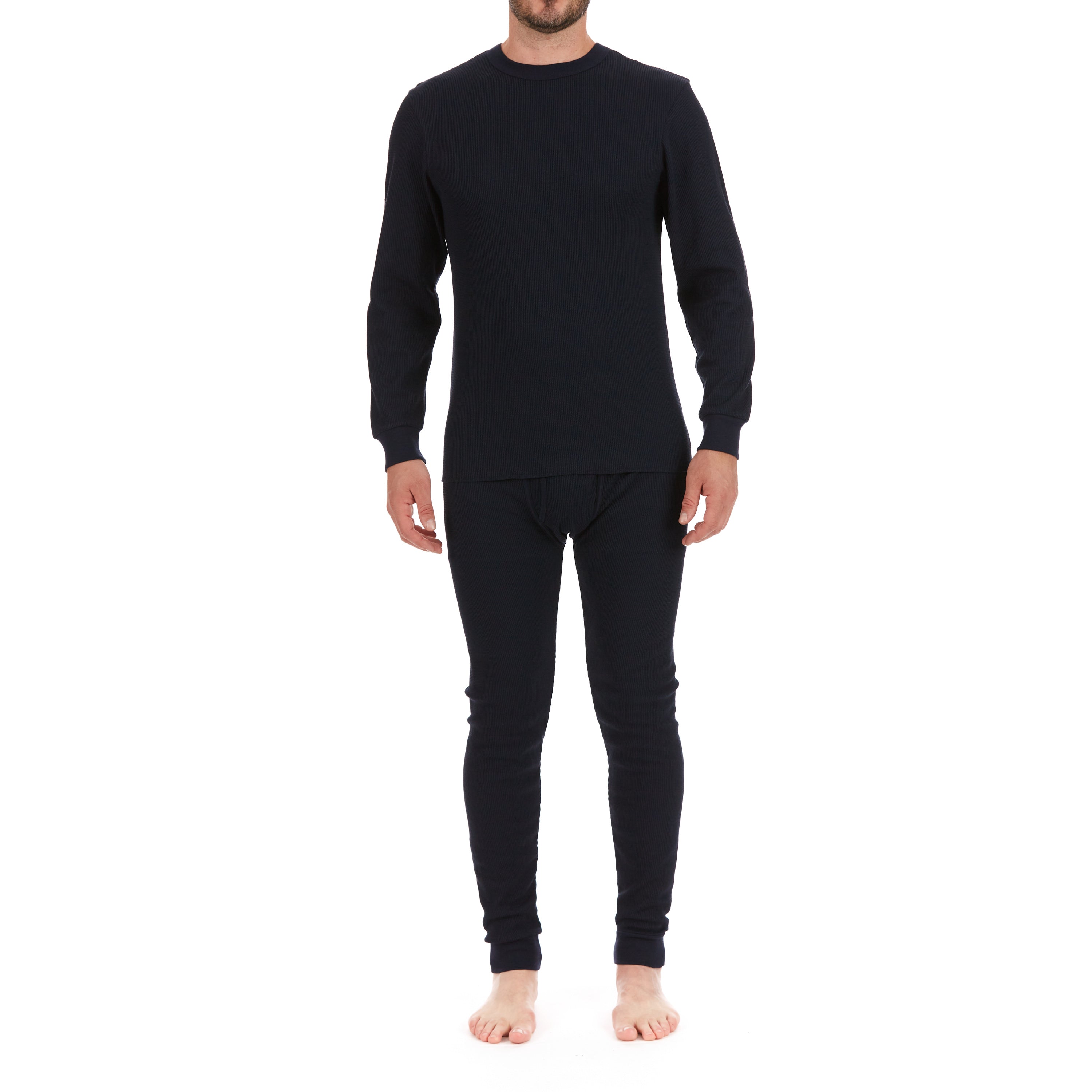  Smith's Workwear Thermal Underwear Set - Black - Bonton