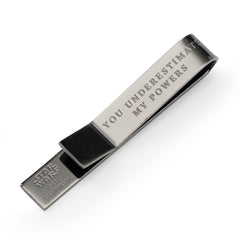 Anakin Hidden Message Black Tie Bar