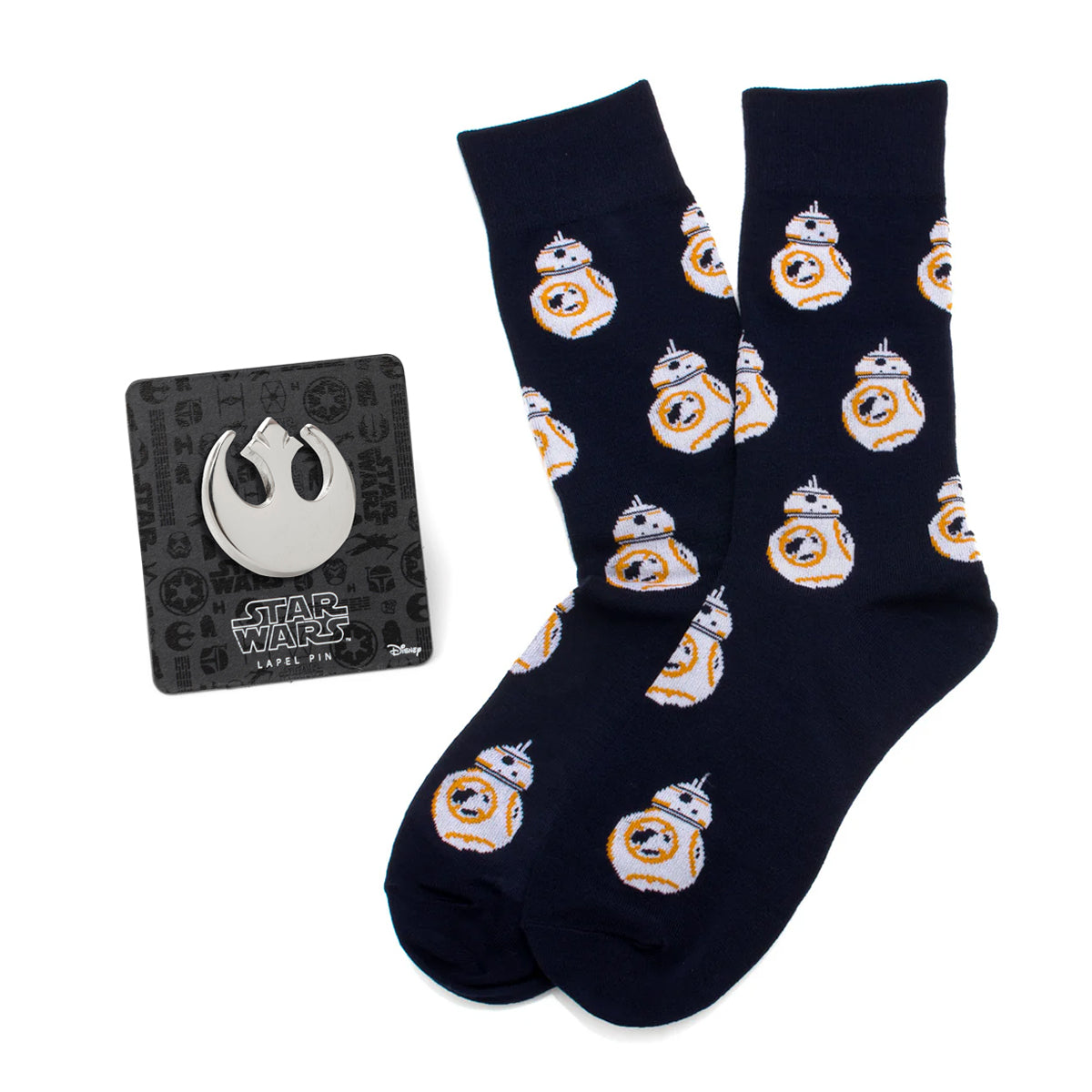  Cufflinks BB-8 Navy Gift Set - Default Title - Bonton