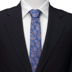 BB-8 Blue Paisley Tie